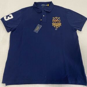 POLO RALPH LAUREN International Challenge Polo Shirt Short sleeve  blue